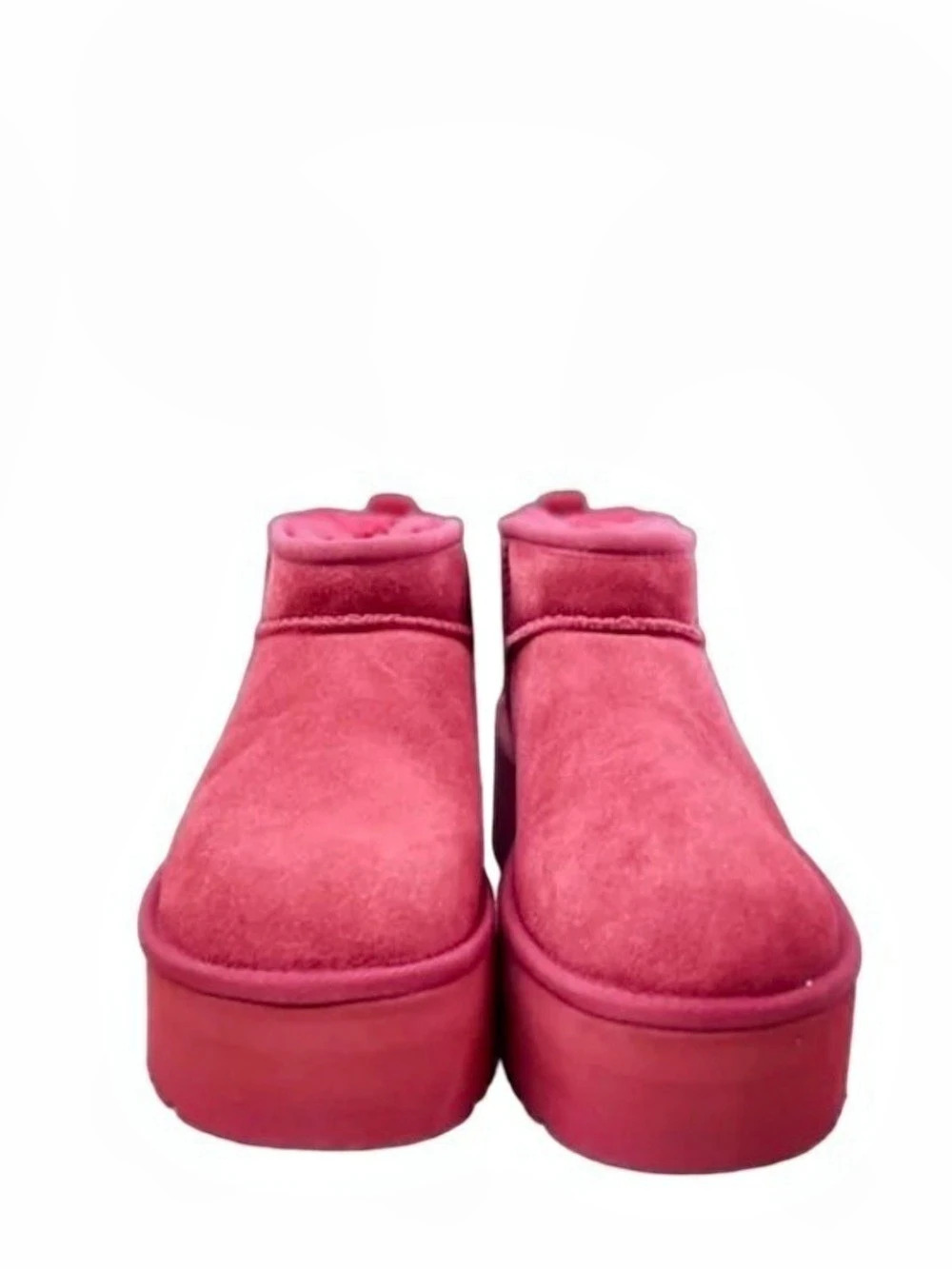 Pink Platform Ankle Boots size 7